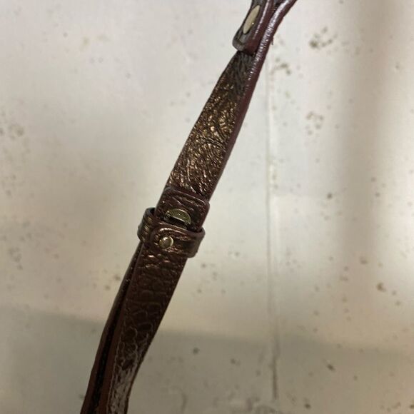 #165 BRAHMIN Champagne & Bronze Bag - Picture 13 of 13